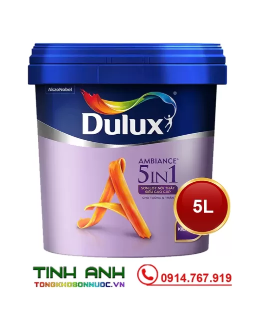 Sơn lót DULUX AMBIANCE - A968 lon 5L