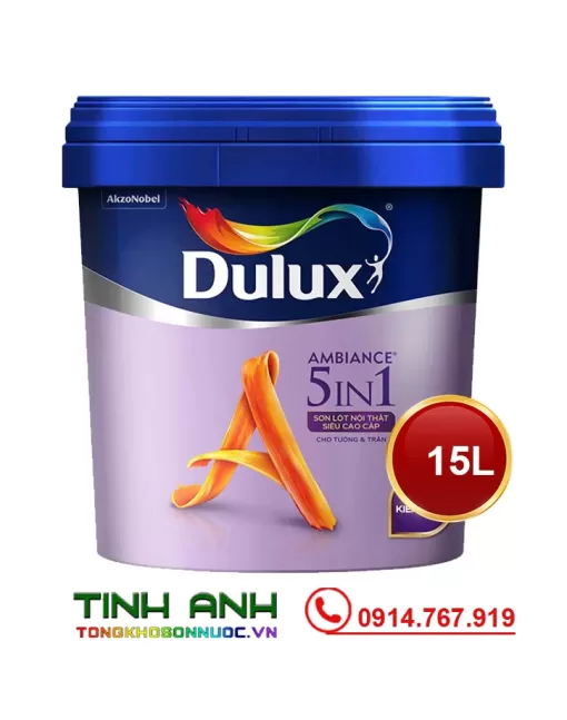 Sơn lót DULUX AMBIANCE - A968 thùng 15L