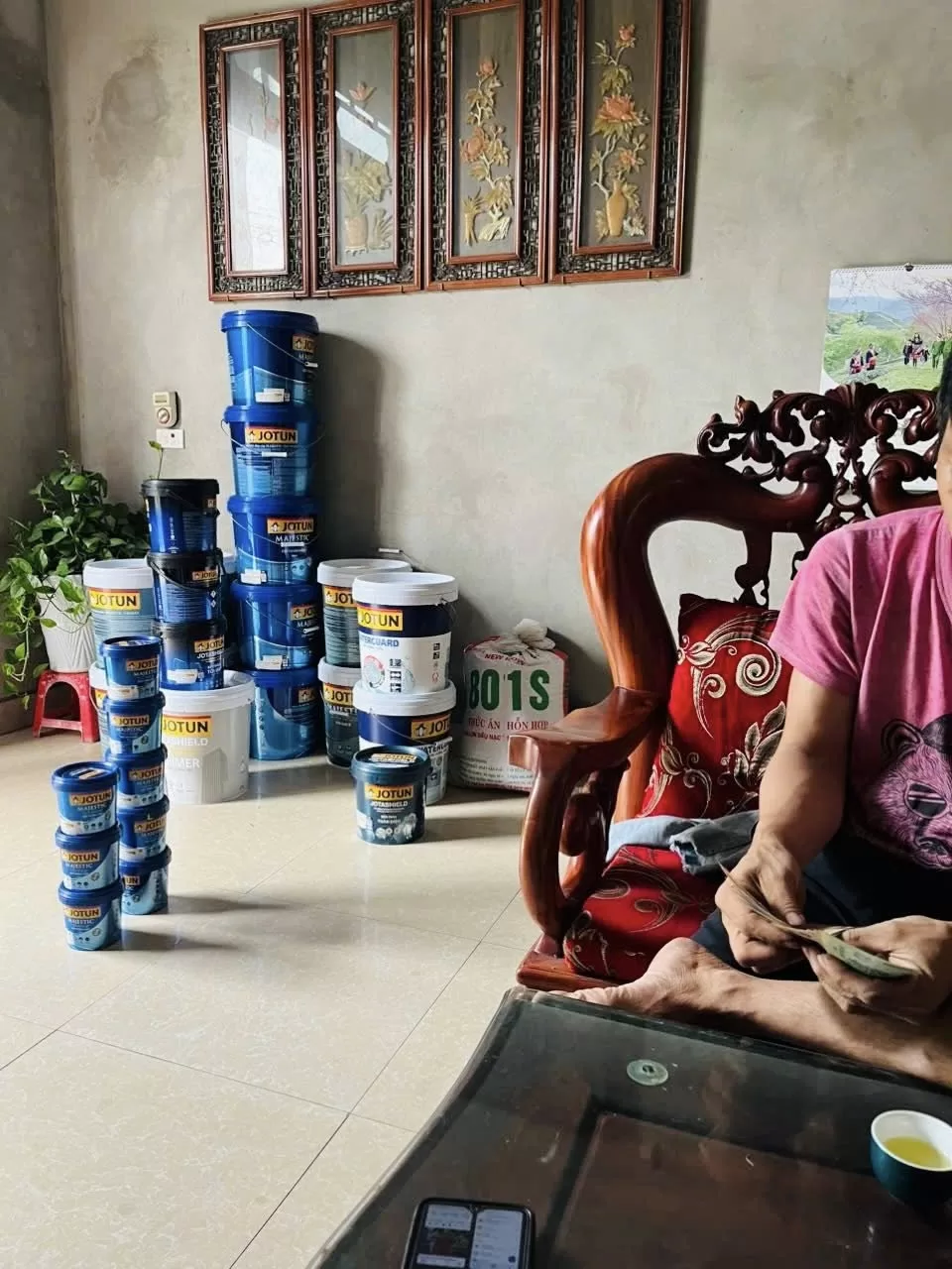 Đại lý sơn Jotun cấp 1 - Quy trình xuất hàng tại công trình 2