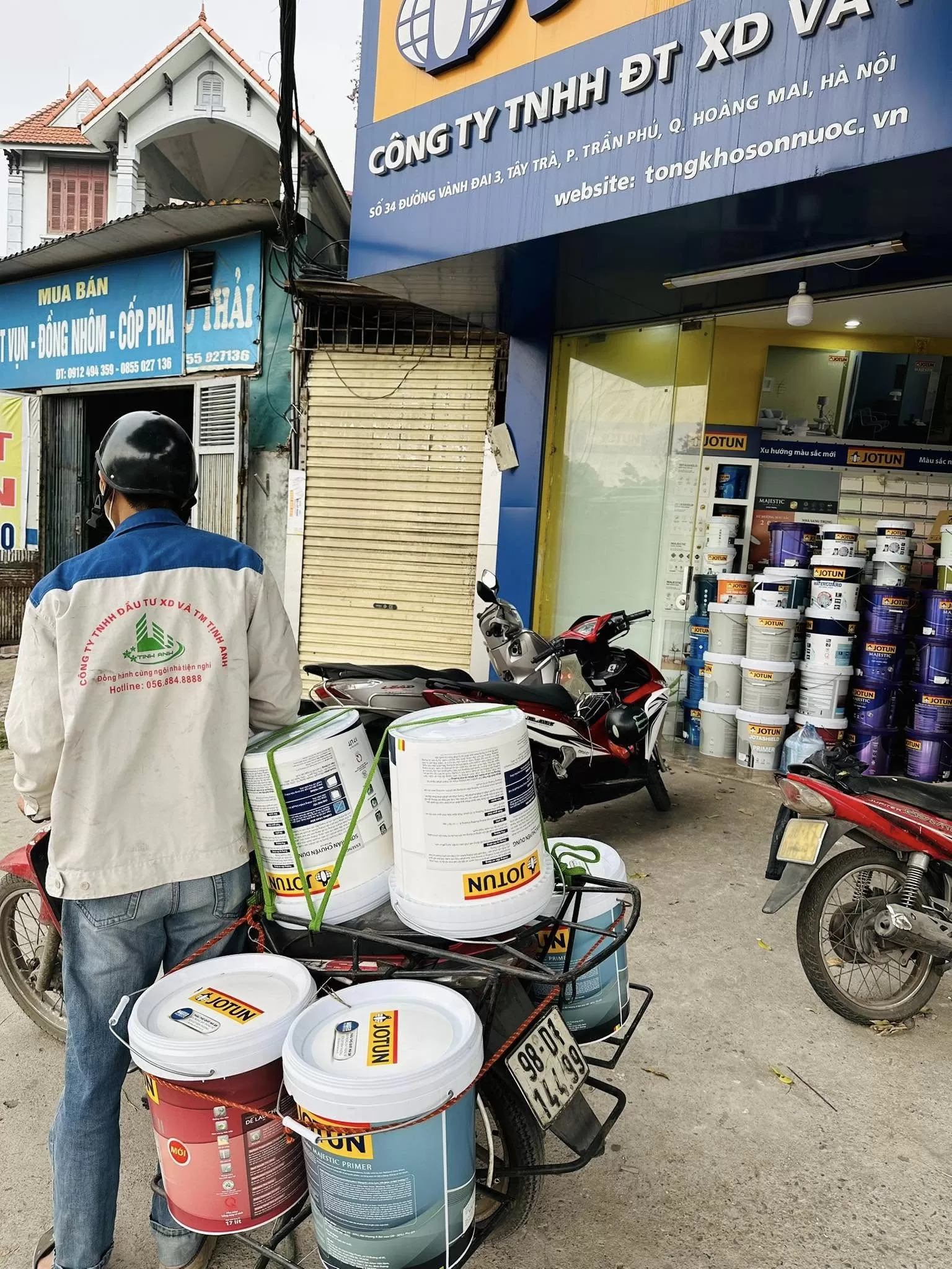 Đại lý sơn Jotun cấp 1 - Quy trình xuất hàng tại kho 8