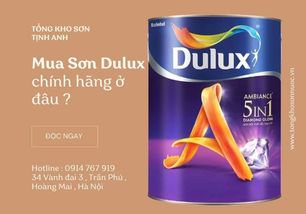 đại lý sơn dulux chính hãng