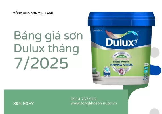 bảng giá sơn dulux