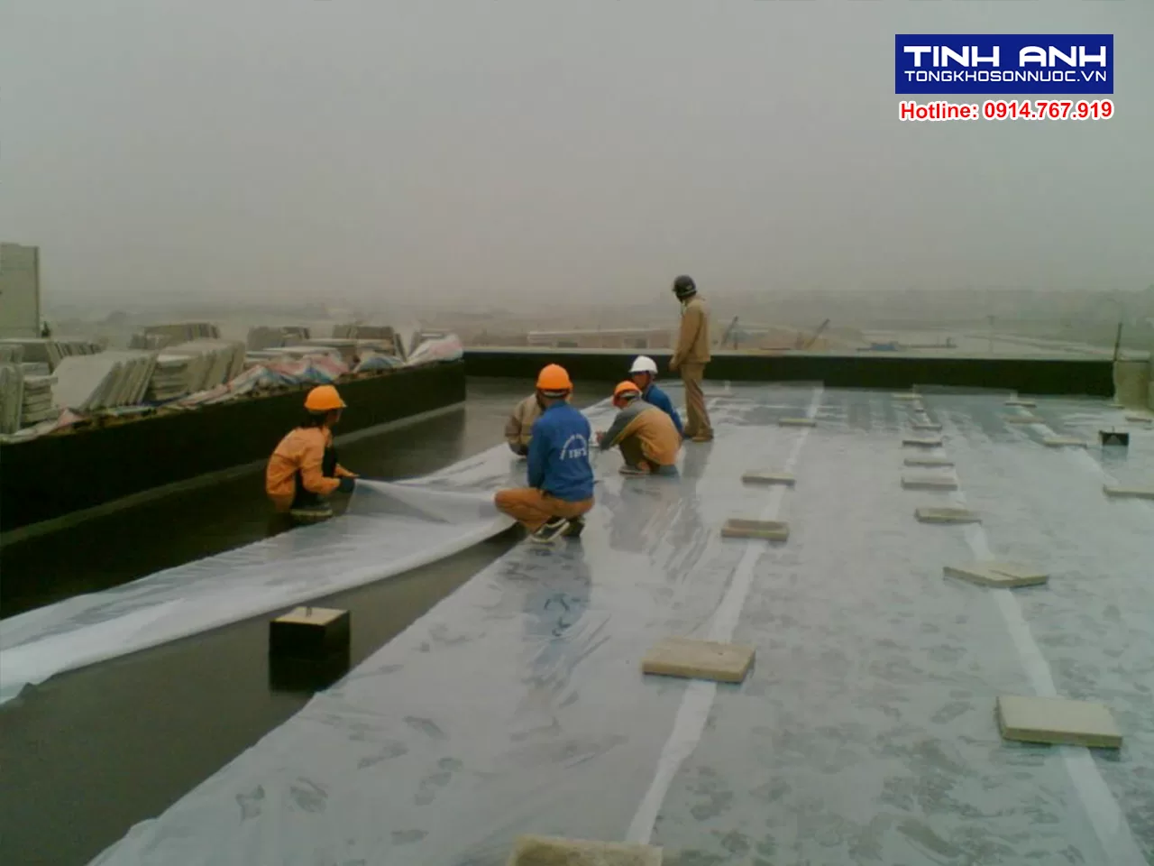 Cách chống thấm tường nhà và sân thượng hiệu quả