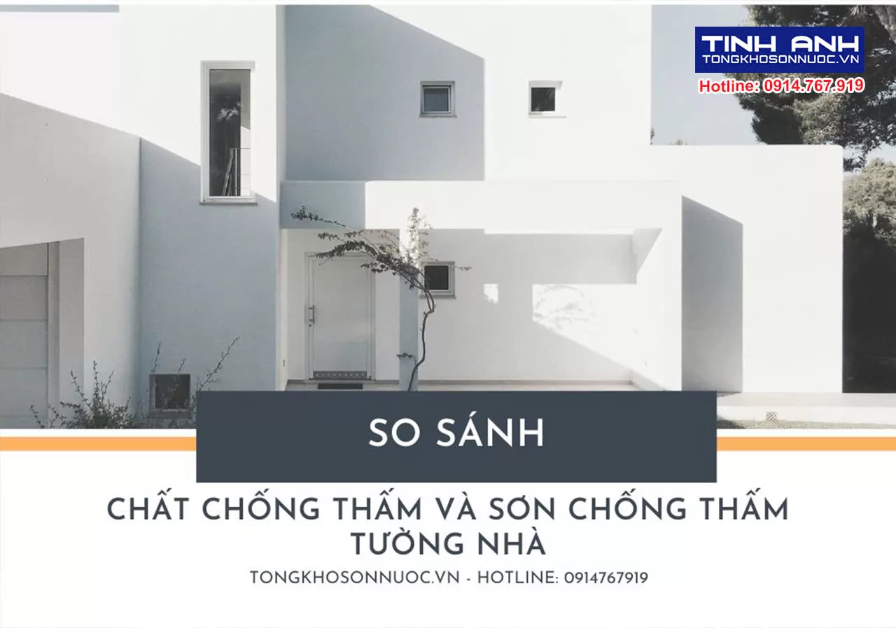 Chất chống thấm và sơn chống thấm