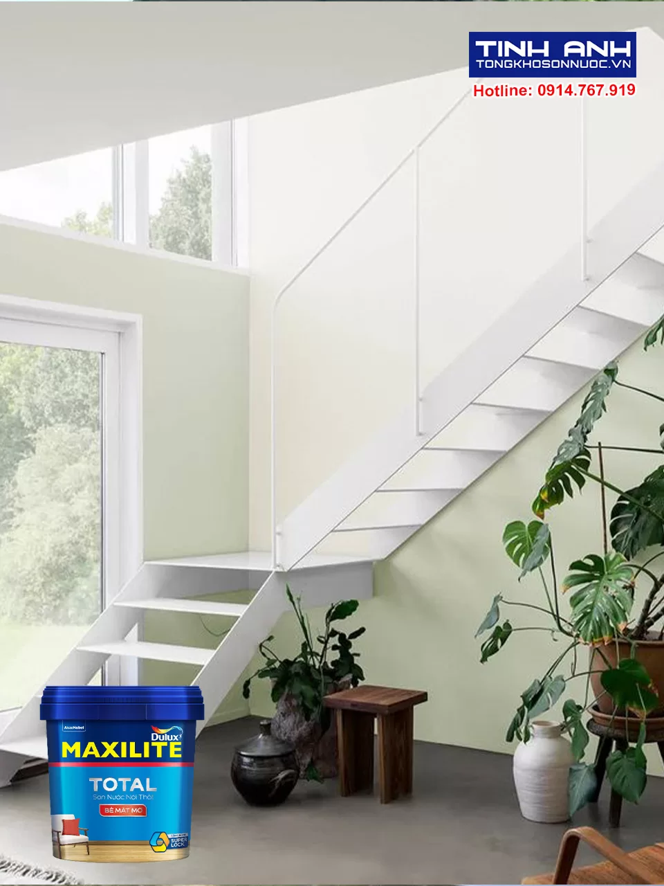 Maxilite30c - Maxilite sơn mờ sơn trong nhà 