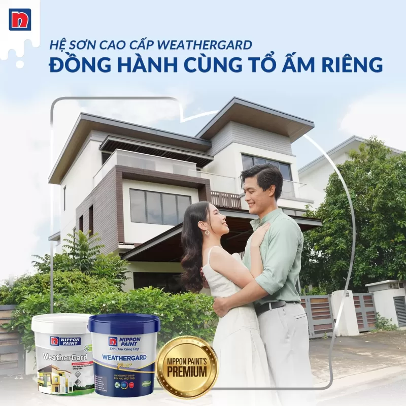 sơn ngoại thất cao cấp Nippon