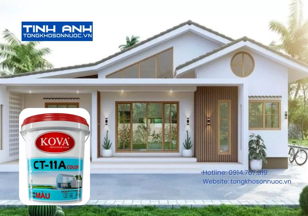 Sơn chống thấm pha xi măng loại nào tốt, giá bán và cách thi công