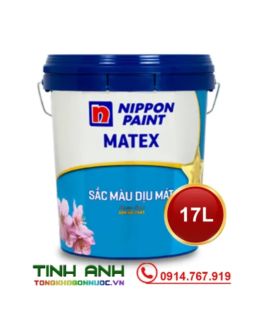 Sơn Nippon Matex sắc màu dịu mát lon 17L