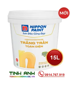 Sơn Nippon NP trắng trần toàn diện thùng 15L