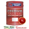 Sơn Nippon Tilac Grey Primex ( màu xám ) lon 1L