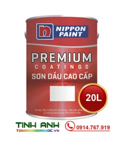 Sơn Nippon Tilac Grey Primex ( màu xám ) lon 20L