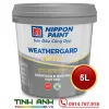 Sơn Nippon lót ngoại thất WeatherGard Sealer lon 5L