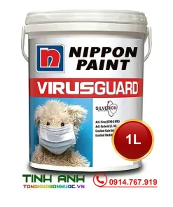 Sơn Nippon nội thất đặc biệt Virusguard lon 1L