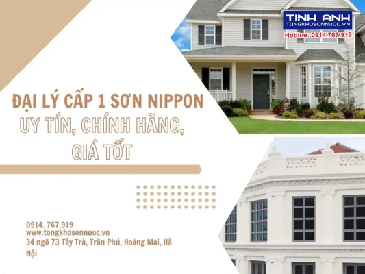 Đại lý cấp 1 sơn Nippon - Uy tín, chính hãng, giá tốt