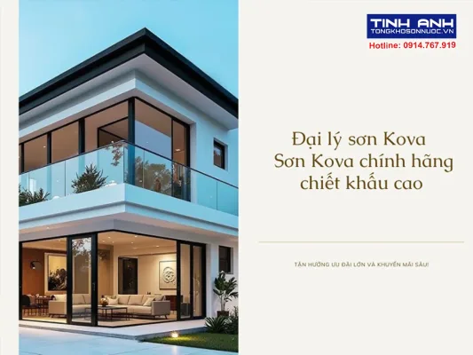 Đại lý sơn Kova - Sơn Kova chính hãng chiết khấu cao