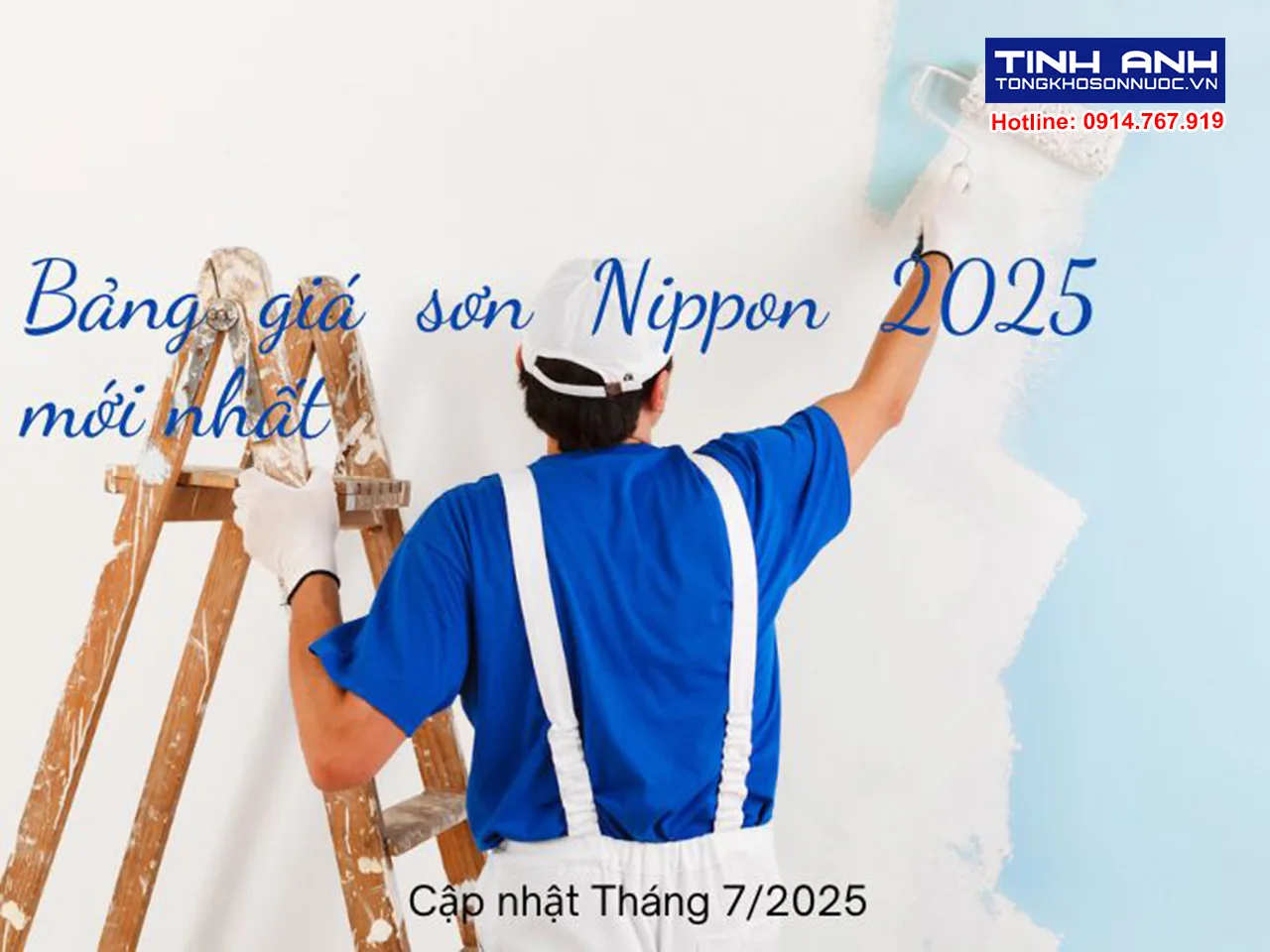 Bảng giá sơn Nippon 2025 mới nhất - Cập nhật Tháng 7/2025