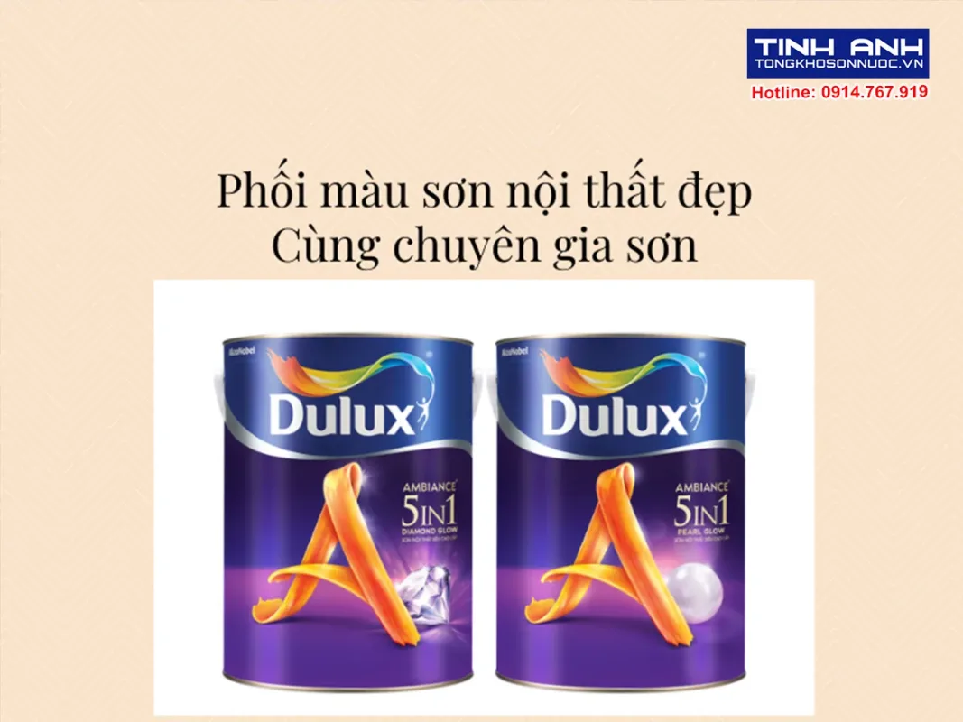 Phối màu sơn nội thất đẹp - Cùng chuyên gia sơn