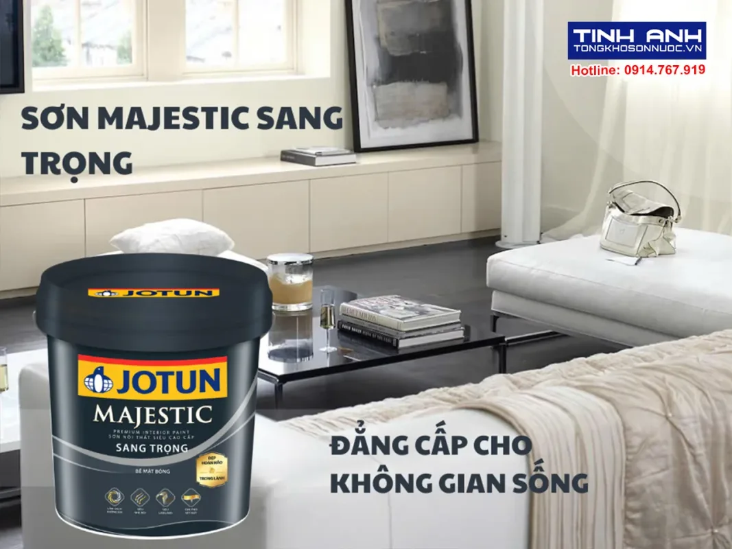 Sơn Majestic sang trọng – Đẳng cấp cho không gian sống