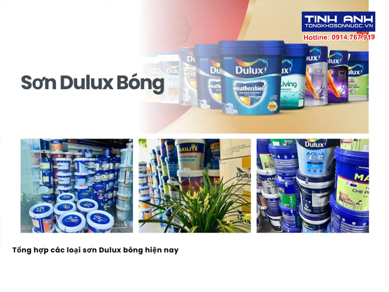 Sơn Dulux Bóng – Tổng hợp các loại sơn Dulux bóng hiện nay