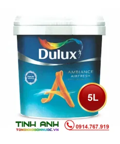 Sơn nội thất Dulux Ambiance AirFresh - 68A siêu cao cấp lon 5L