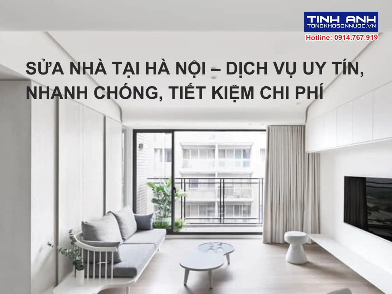 Sửa nhà tại Hà Nội – Dịch vụ uy tín, nhanh chóng, tiết kiệm chi phí
