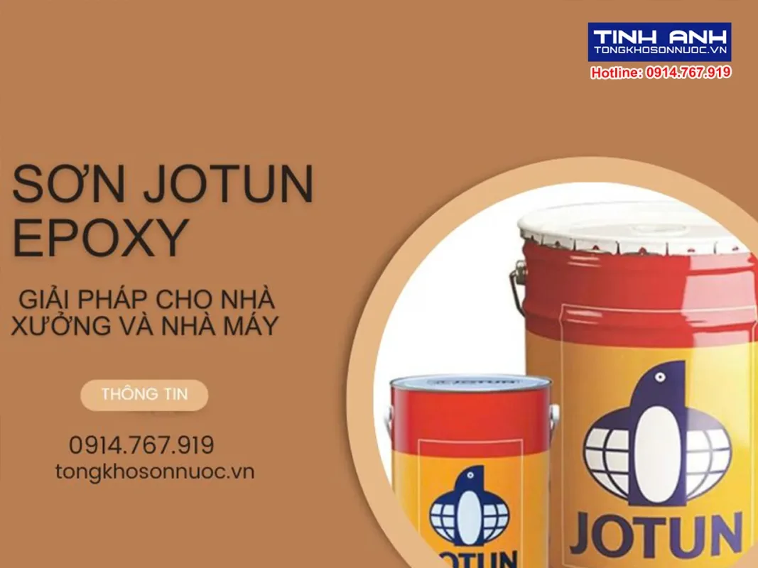 Sơn Jotun Epoxy - Giải pháp cho nhà xưởng và nhà máy