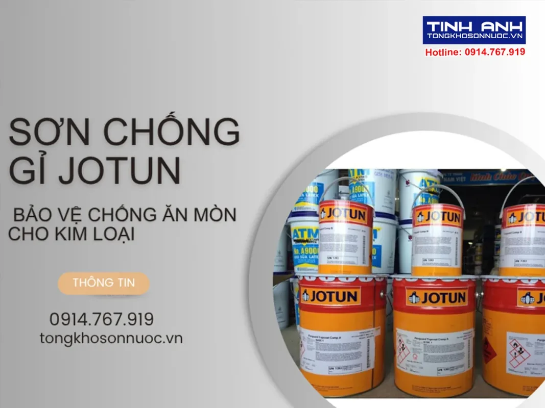 Sơn chống gỉ Jotun - Bảo vệ chống ăn mòn cho kim loại