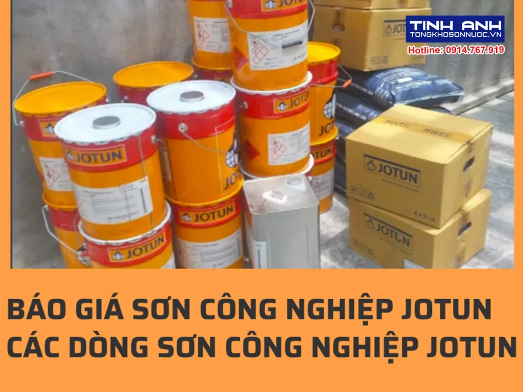 Báo giá sơn công nghiệp Jotun – Các dòng sơn công nghiệp Jotun