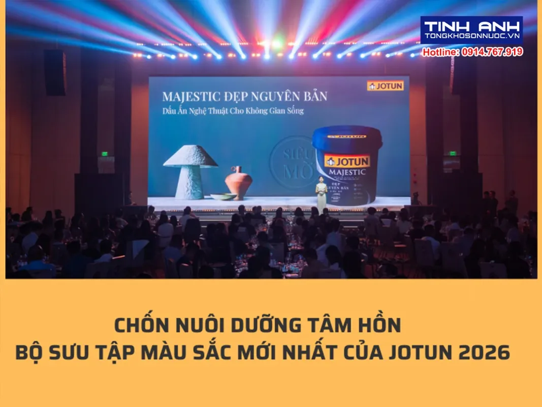 Bộ sưu tập màu sắc mới nhất của Jotun 2026