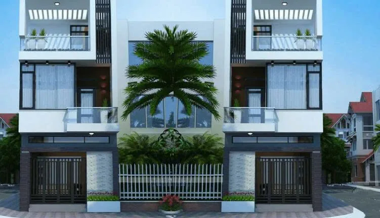 Phối màu sơn nhà 3 tầng - Xu hướng sơn nhà hiện nay 