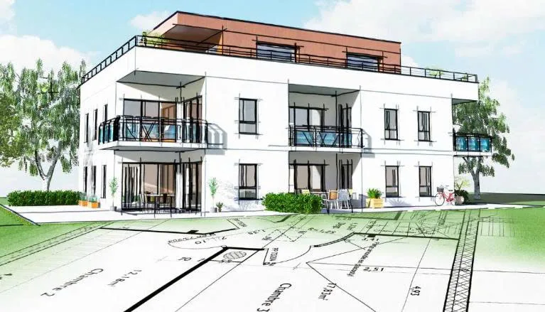 Phối màu sơn nhà 3 tầng - Xu hướng sơn nhà hiện nay