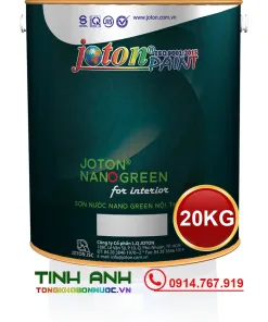 Sơn nước nội thất cao cấp JOTON NANO GREEN INT thùng 20KG