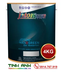 Sơn ngoại thất cao cấp công nghệ Nano-JOTON NANO GREEN EXT lon 4KG
