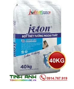 Bột bả tường cao cấp ngoại thất JOTON TRẮNG - 40KG