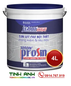 Sơn lót kháng kiềm nội thất cao cấp JOTON PROSIN lon 4L