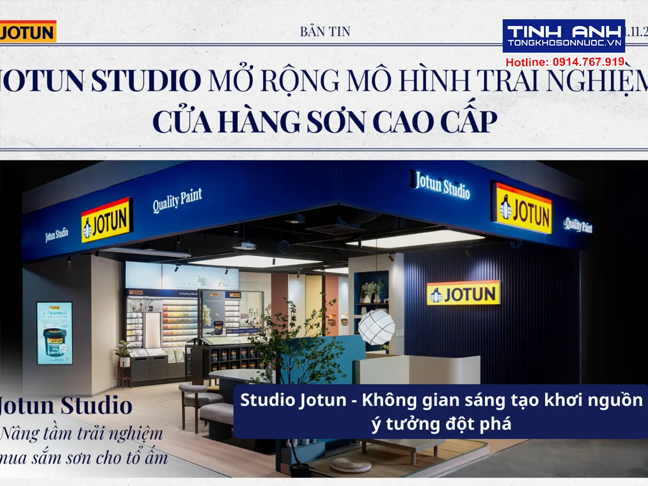 Studio Jotun - Không gian sáng tạo khơi nguồn ý tưởng đột phá