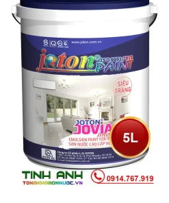 Sơn nội thất cao cấp JOVIAL LCHQ & siêu trắng lon 5L