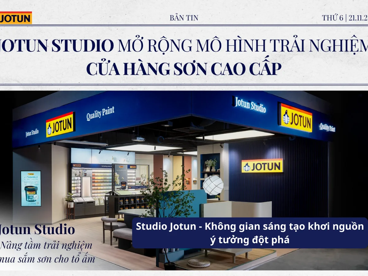 Studio Jotun - Không gian sáng tạo khơi nguồn ý tưởng đột phá