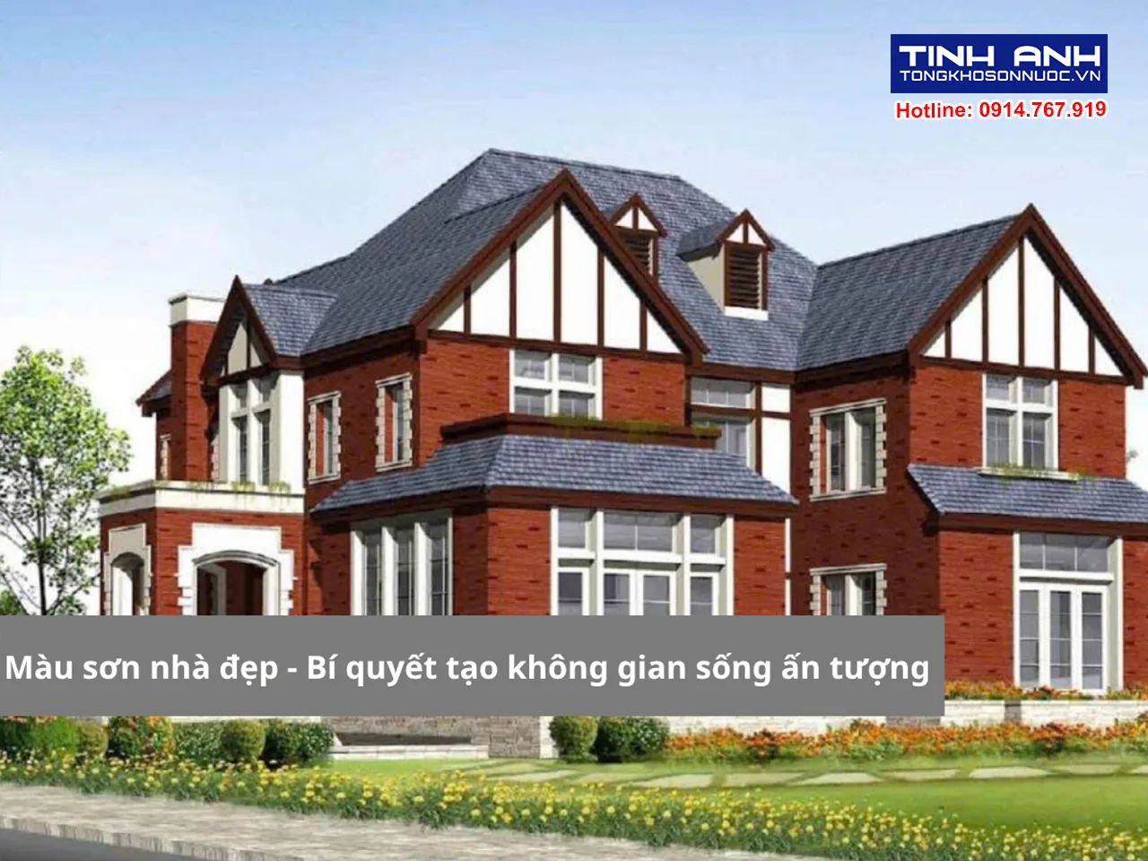 Màu sơn nhà đẹp - Bí quyết tạo không gian sống ấn tượng