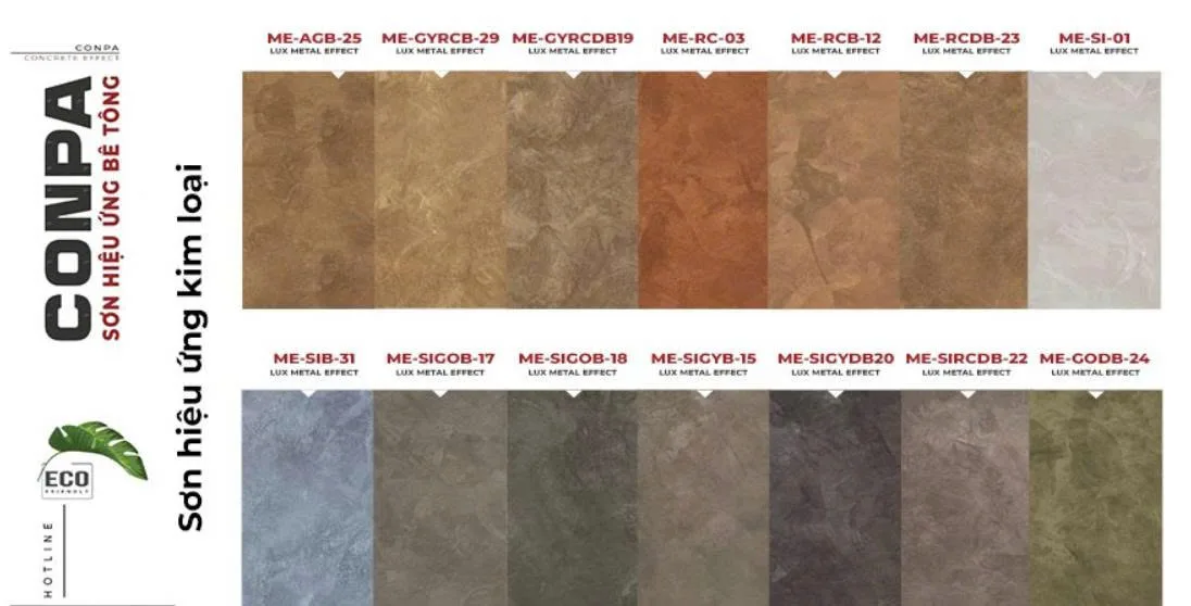 Sơn hiệu ứng kim loại là gì - Hiệu ứng kim loại là gì?