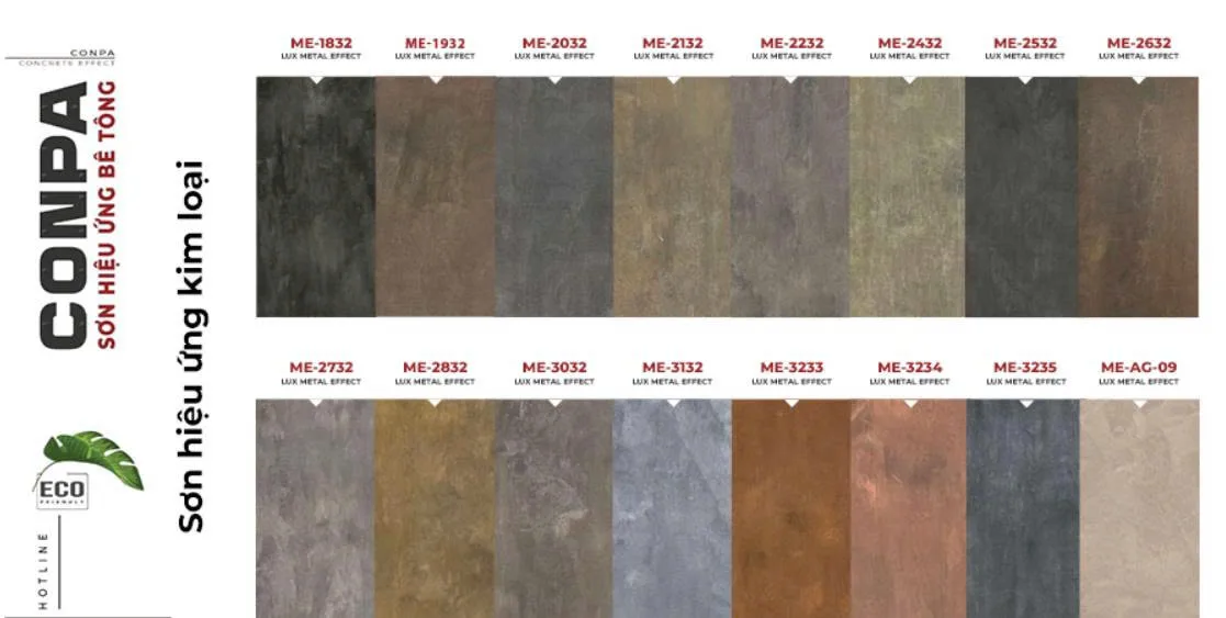 Sơn hiệu ứng kim loại là gì - Hiệu ứng kim loại là gì?