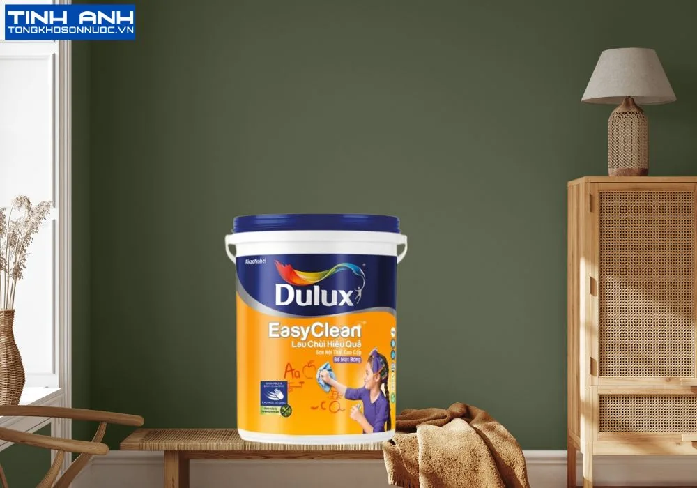Sơn Dulux EasyClean Siêu Bóng Kháng Virus 99AB