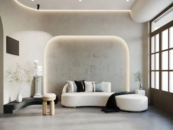 Dịch vụ sơn nhà Hà Nội - Sơn hiệu ứng bê tông