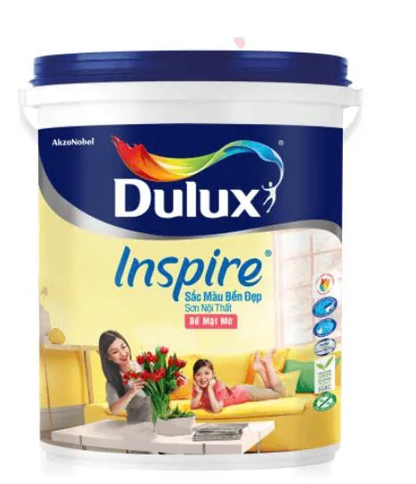 Sơn nội thất Dulux Inspire 39A bề mặt mờ
