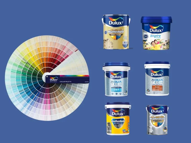 Bảng màu sơn Dulux