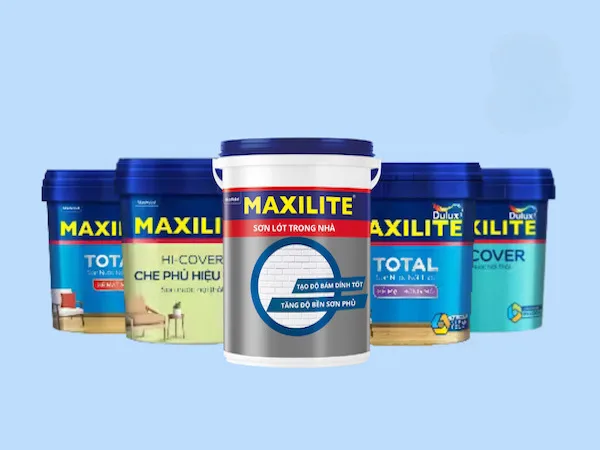 Thi công sơn Maxilite trọn gói - Sơn Maxilite – Thương hiệu sơn phổ biến tại Việt Nam