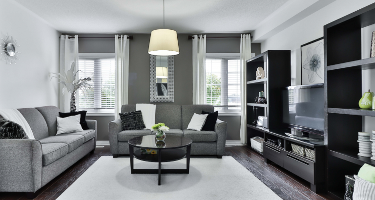 Sơn jotun màu ghi xám - nhà gam màu ghi xám