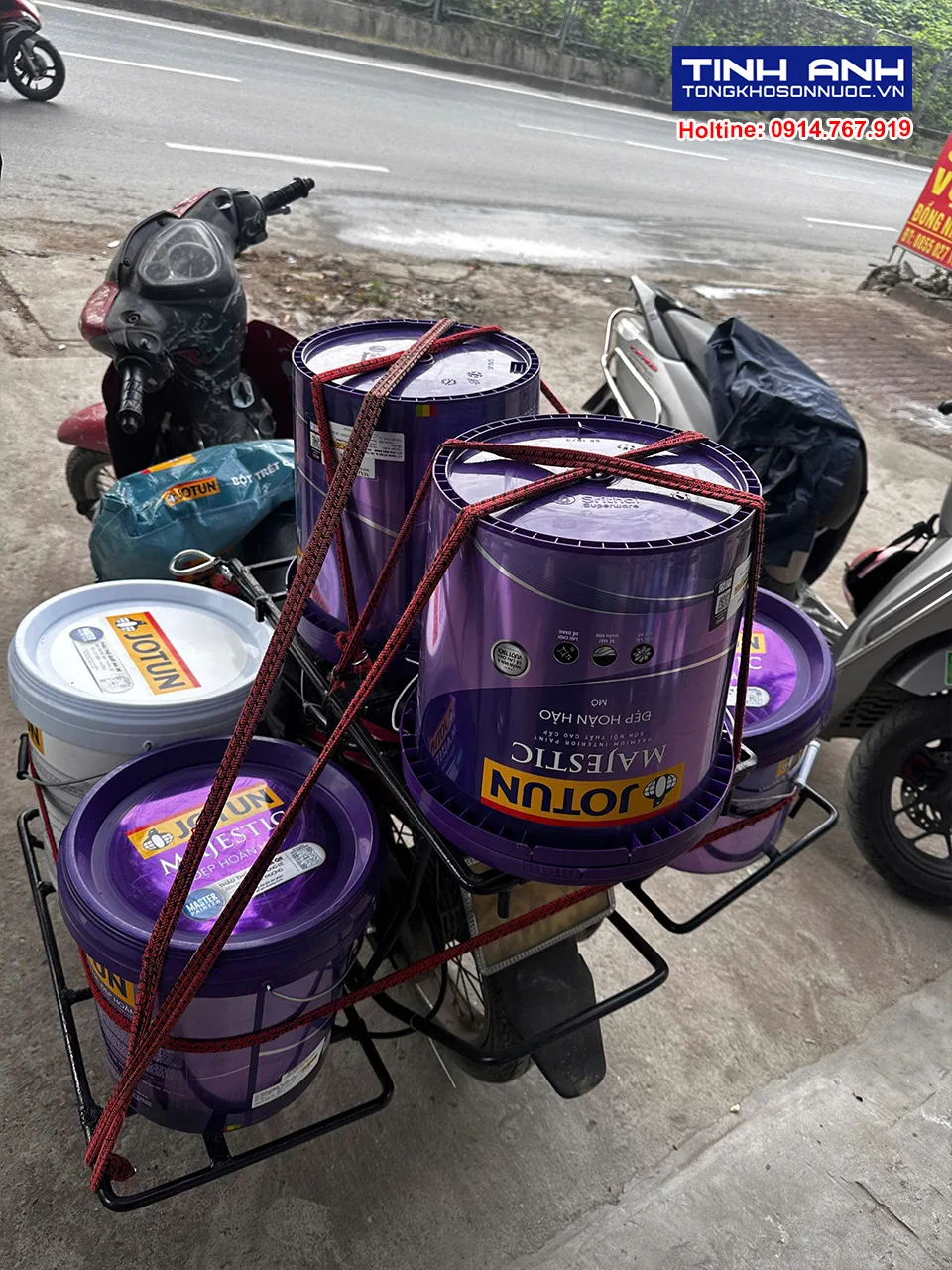 sơn Jotun Majestic đẹp hoàn hảo mờ