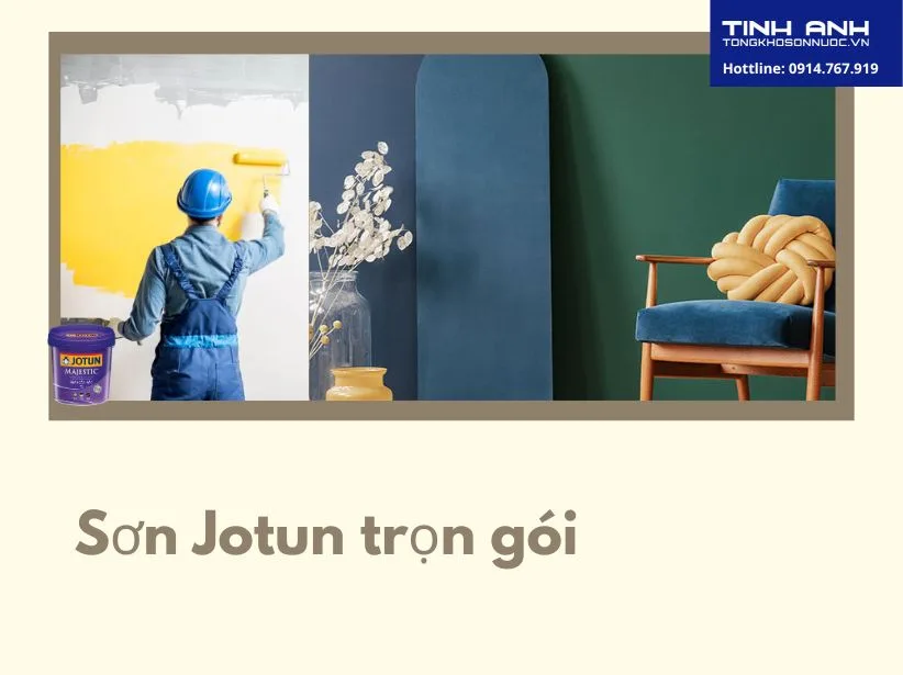Sơn Jotun trọn gói - Giải pháp thi công ngôi nhà toàn diện