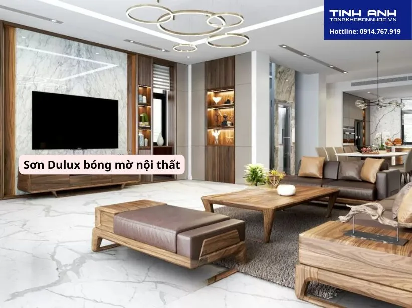Sơn Dulux bóng mờ nội thất